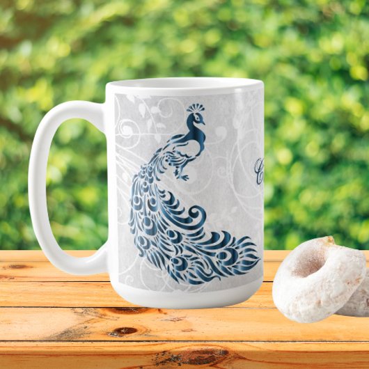 Blue Peacock persoonlijke koffie-Mok Koffiemok