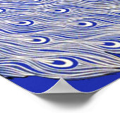 Blue Peacock Poster (Hoek)