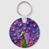 Blue Peacock Sleutelhanger (Voorkant)