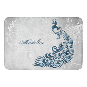 Blue Peacock Specialized Bath Mat
