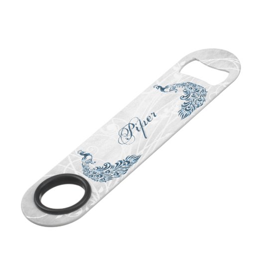Blue Peacock Specialized Bottle Opener Speed Flessenopener (Voorkant Gekanteld)