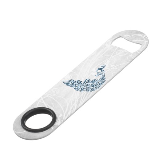 Blue Peacock Specialized Bottle Opener Speed Flessenopener (Achterkant Gekanteld)