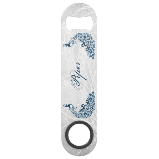Blue Peacock Specialized Bottle Opener Speed Flessenopener (Voorkant)