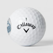 Blue Peacock Specialized Golf Balls Golfballen (Logo)