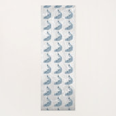 Blue Peacock Specialized Yoga Mat (Achterkant)