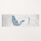 Blue Peacock Specialized Yoga Mat (Voorkant (horizontaal))