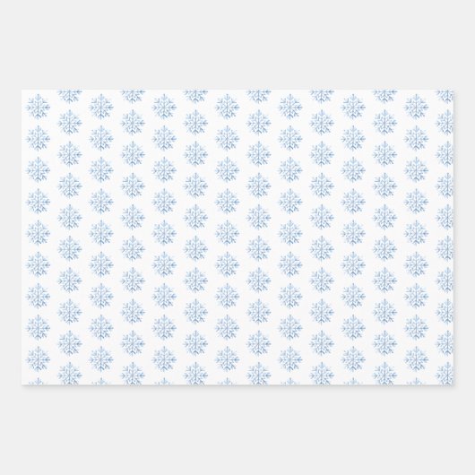 Blue Penguin Baby shower Gift Wrap Sheets Inpakpapier Vel (Voorkant 2)