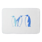 Blue Penguin Large Bath Mat (Voorkant)