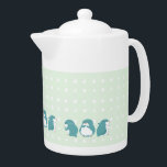 Blue Penguin Theepot<br><div class="desc">Blue Penguin</div>