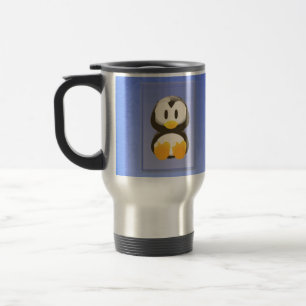 Blue Penguin Travel Mug Reisbeker