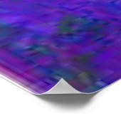 Blue Pentacle Royale van JudyMarisa Poster (Hoek)