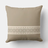 BLUE PEONIES EN DAMASK - Pillow Kussen (Achterkant)