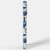 Blue Peony Garden Watercolor Case-Mate iPhone Case (Achterkant / Rechts)