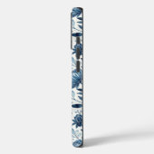 Blue Peony Garden Watercolor Case-Mate iPhone Case (Achterkant / Links)