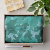 Blue Persian Camouflage Tissue Paper Tissuepapier (Geschenk)