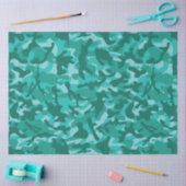 Blue Persian Camouflage Tissue Paper Tissuepapier (Craft)