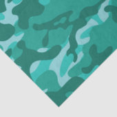 Blue Persian Camouflage Tissue Paper Tissuepapier (Detail)