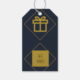 Blue Personal Gift Label Cadeaulabel