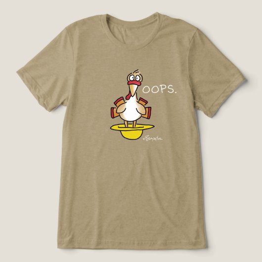 BLUE PET GREEN PET RED PET OOPS Sandra Boynton Tri-Blend Shirt (Design voorkant)