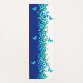 Blue Petal Symphony  Yogamat (Voorkant)