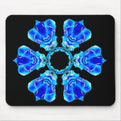 Blue Petals Muismat (Voorkant)