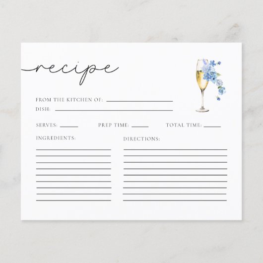 Blue Petals & Prosecco Vrijgezellenfeest Recept Ka (Voorkant)