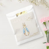 Blue Peter het Konijn Baby shower Dank u Bedankzakje (Gezegeld)