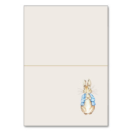 Blue Peter het Konijn Baby shower Place Card Kaart