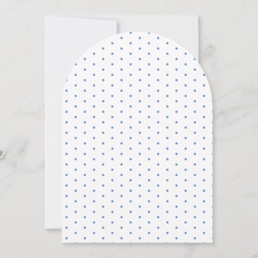 Blue Peter Rabbit Baby Boy Shower Kaart (Achterkant)