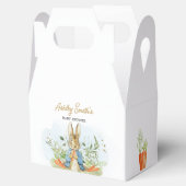 Blue Peter Rabbit Baby shower Bedankdoosjes (Geopend)