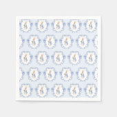 Blue Peter Rabbit Baby shower Servet (Voorkant)