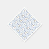 Blue Peter Rabbit Baby shower Servet (Hoek)