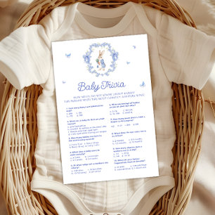 Blue Peter Rabbit  Baby Trivia Game