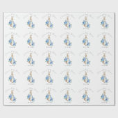Blue Peter Rabbit Boy Baby shower Cadeaupapier (Vlak)