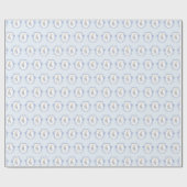 Blue Peter Rabbit Boy Baby shower Cadeaupapier (Vlak)