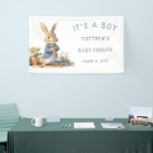 Blue Peter Rabbit Boy Baby shower Spandoek (Beurs)