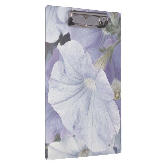 Blue Petunia Blossom Clipboard Klembord (Rechts)