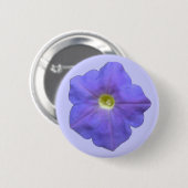 Blue Petunia Button (Voorkant /achterkant)