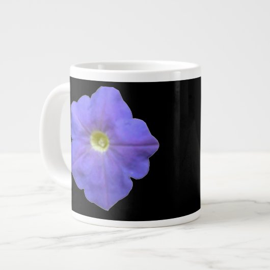 Blue Petunia-Mok Grote Koffiekop (Links)