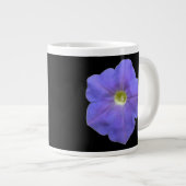 Blue Petunia-Mok Grote Koffiekop (Voorkant rechts)