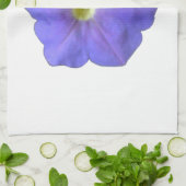 Blue Petunia Towel Theedoek (Gevouwen)