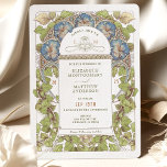 Blue Petunia Vintage Wedding Art Nouveau Mucha Kaart<br><div class="desc">Art Nouveau Vintage trouwuitnodigingen van Alphonse Mucha in een floreel, romantisch en grillig ontwerp. Victoriaans bloei vult klassieke art decofonts aan. Voer je aangepaste gegevens in en je bent klaar. Als u het ontwerp verder wilt wijzigen, klikt u op de blauwe knop "Aanpassen". Hartelijk dank voor uw aandacht voor mijn...</div>