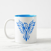 Blue Phoenix Coffee Mok (Links)