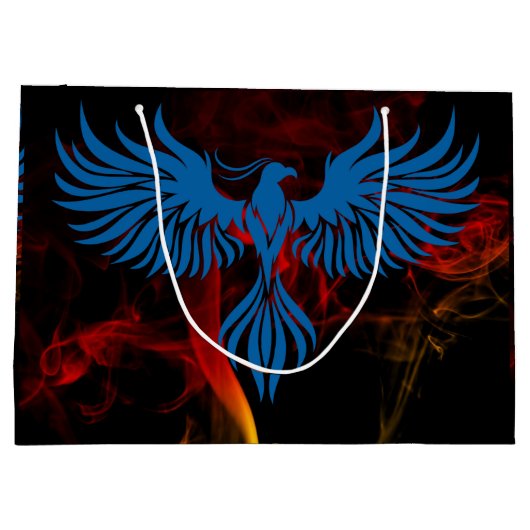 Blue Phoenix Groot Cadeauzakje (Achterkant)