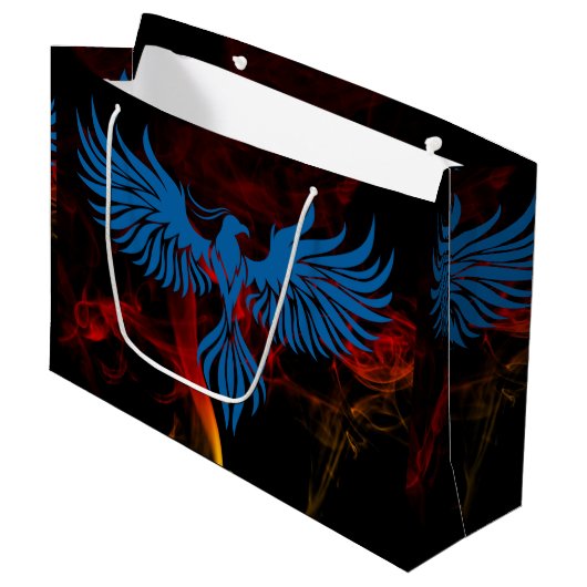 Blue Phoenix Groot Cadeauzakje (Voorkant Gekanteld)