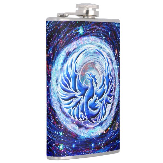 Blue Phoenix Heupfles (Rechts)