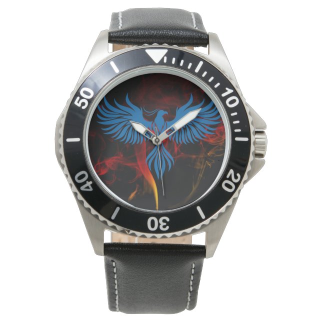 Blue Phoenix Horloge (Voorkant)