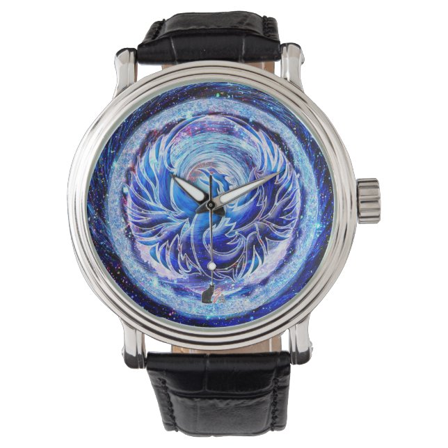 Blue Phoenix Horloge (Voorkant)