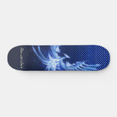 Blue Phoenix Skatedeck Skateboard (Horizontaal)
