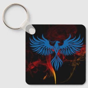 Blue Phoenix Sleutelhanger